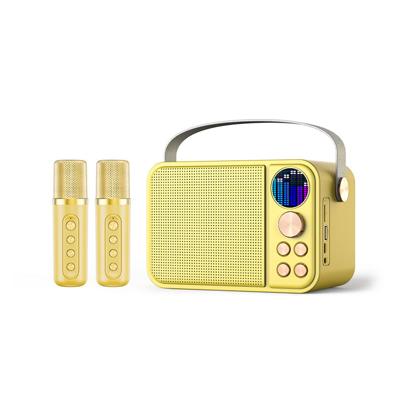 HYTRA Wireless Bluetooth Dual-microphone Speaker