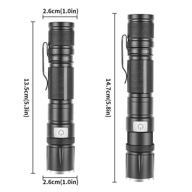 HYTRA White Laser Long Range Flashlight