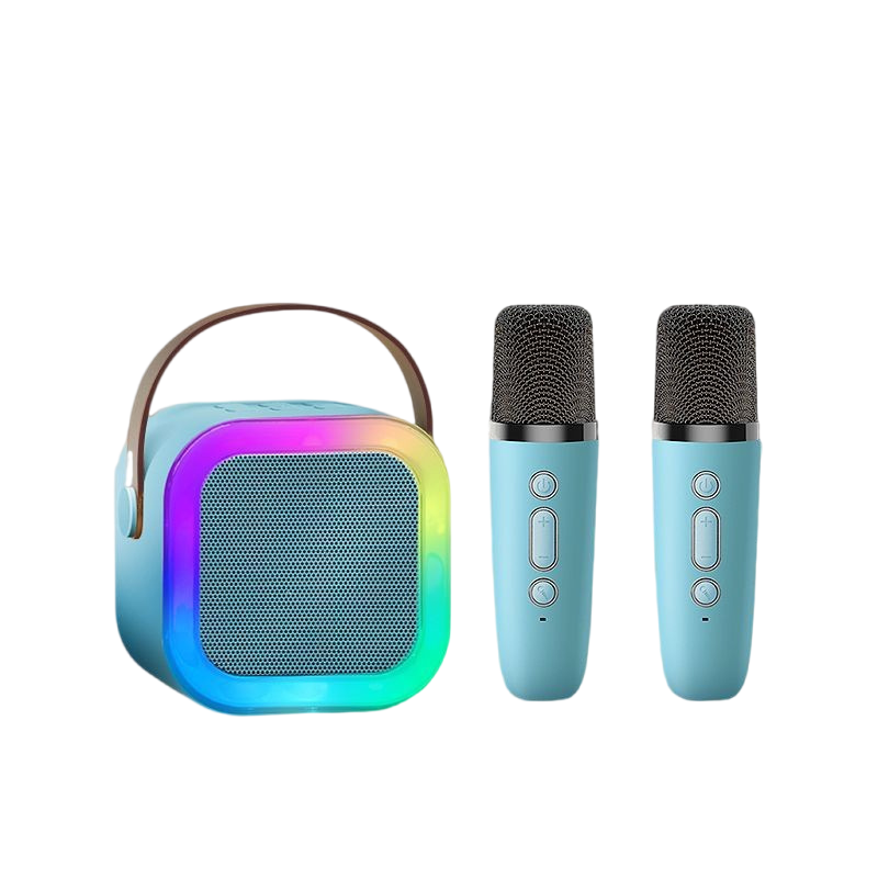 HYTRA Speaker Bluetooth Karaoke 2 Mic Set