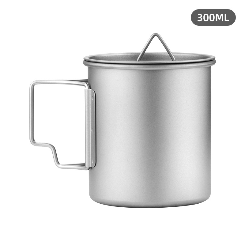 HYTRA Outdoor Pure Titanium Multi-capacity Water Cup