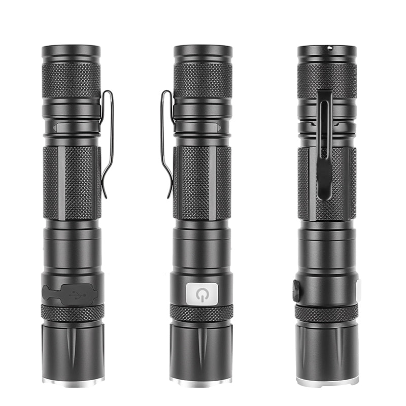 HYTRA White Laser Long Range Flashlight