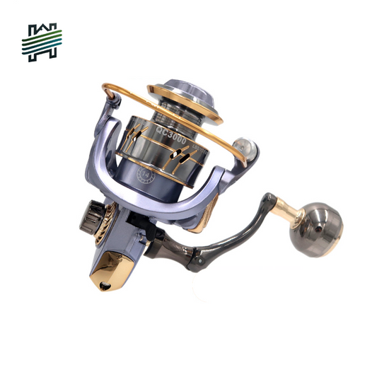 HYTRA Metal Long-range Spinning Wheel High-carbon Material Strong Waist Strength Not Afraid of Big Things Light Wheel Body