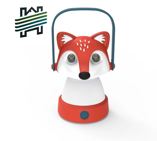 HYTRA Children's Portable Camping Lantern IPX4 Waterproof for Daily Use Bright Eyes and Body Powered by 3AAA Dry Batteries 6-10H Battery Life