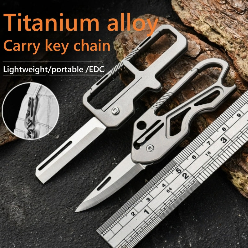 HYTRA Titanium Alloy Self-defense Metal Key Chain