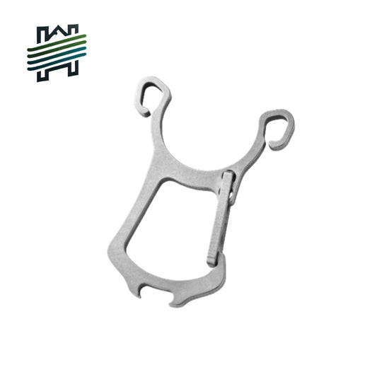 HYTRA Titanium Alloy Keychain Bottle Opener