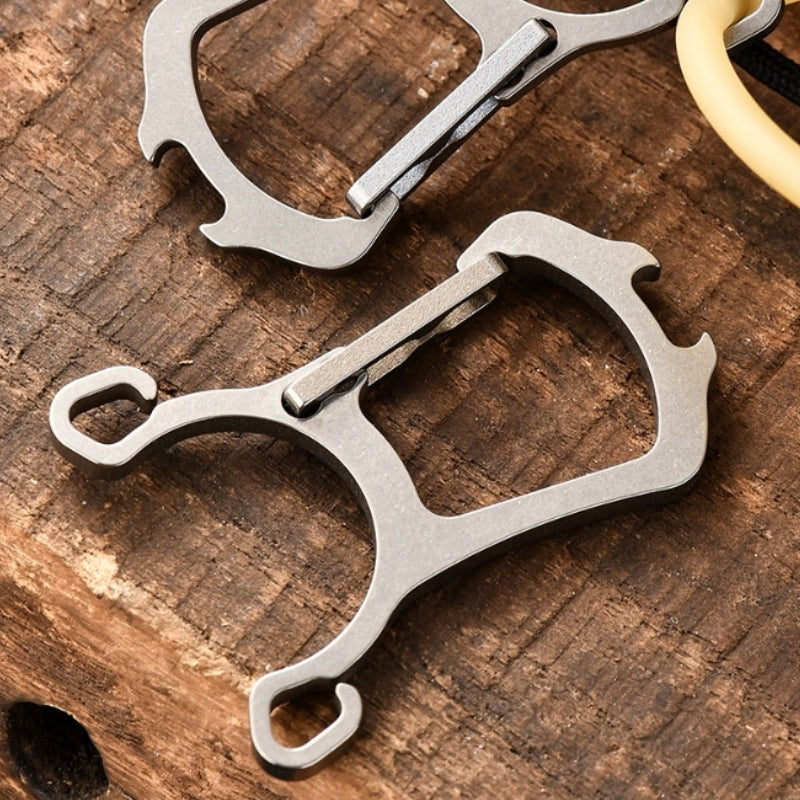 HYTRA Titanium Alloy Keychain Bottle Opener