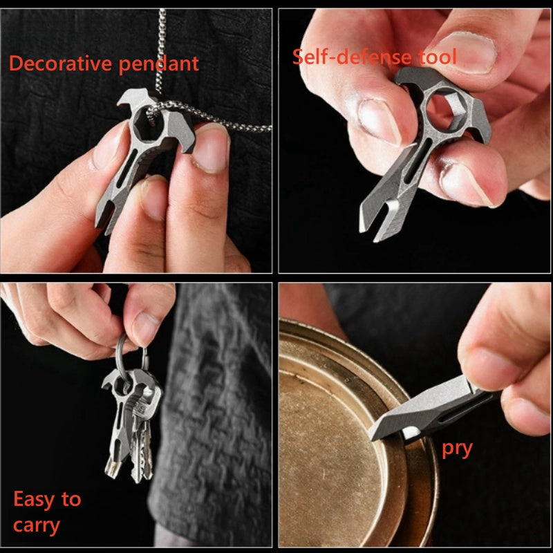 HYTRA Titanium Alloy Portable Crowbar
