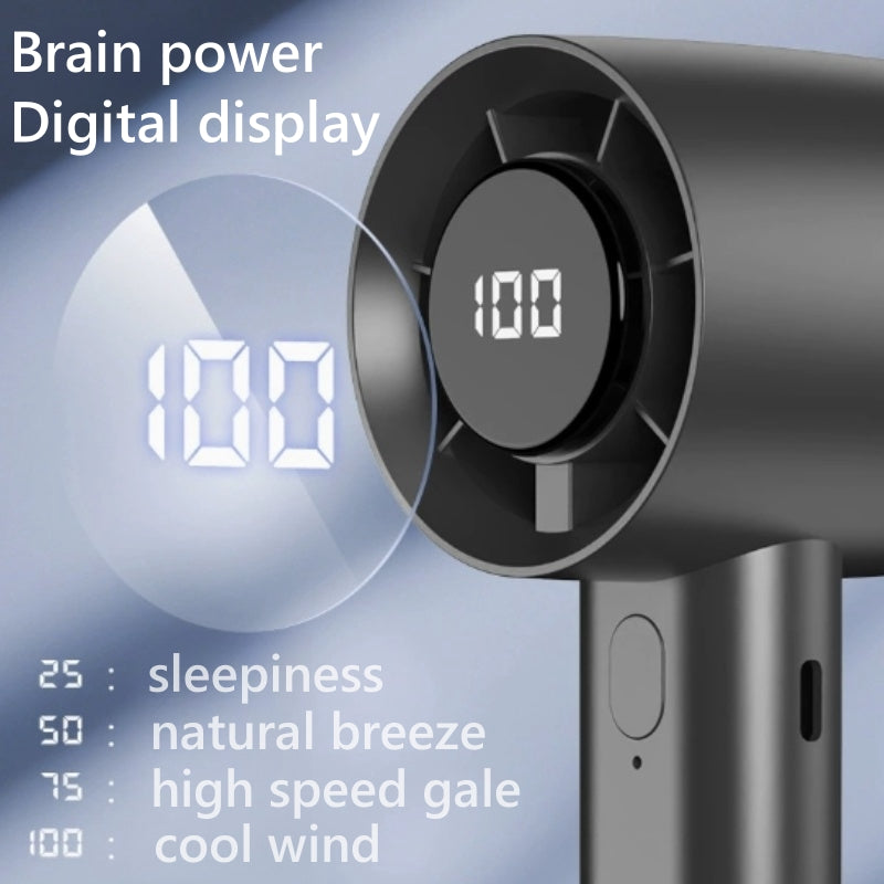 HYTRA High Speed 100 speed Handheld Fan