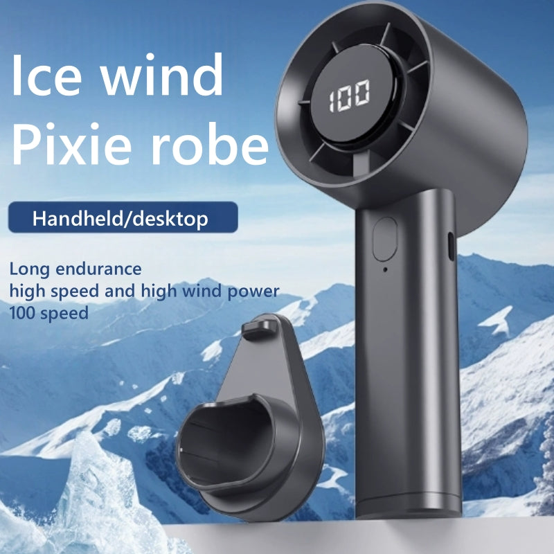 HYTRA High Speed 100 speed Handheld Fan