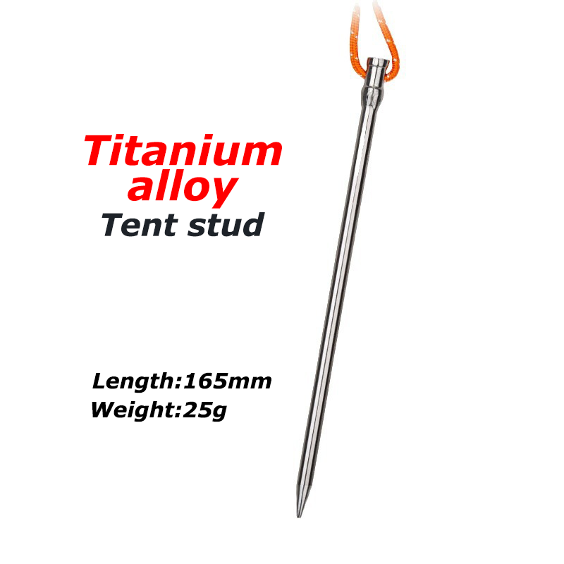 HYTRA Titanium Alloy High Hardness Tent Nail/Poles