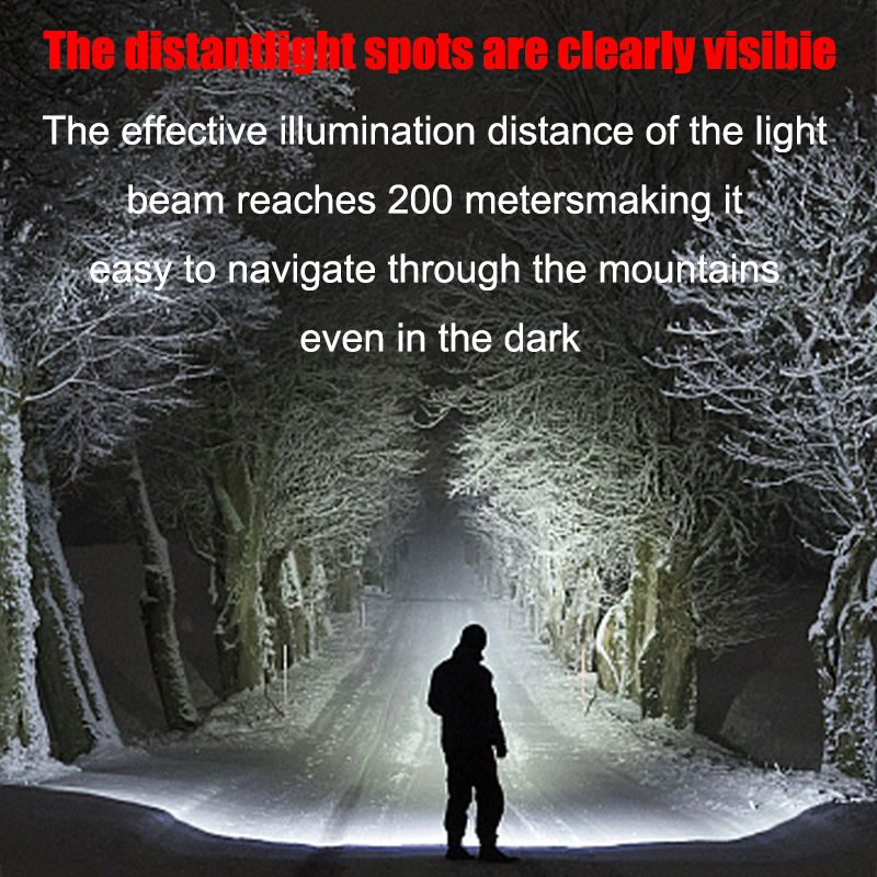 HYTRA Mini Dual-core LED Flashlight is a Portable Rechargeable Device that can Emit Strong Light and is Suitable for Long-distance Use as a Slim Handtorch.