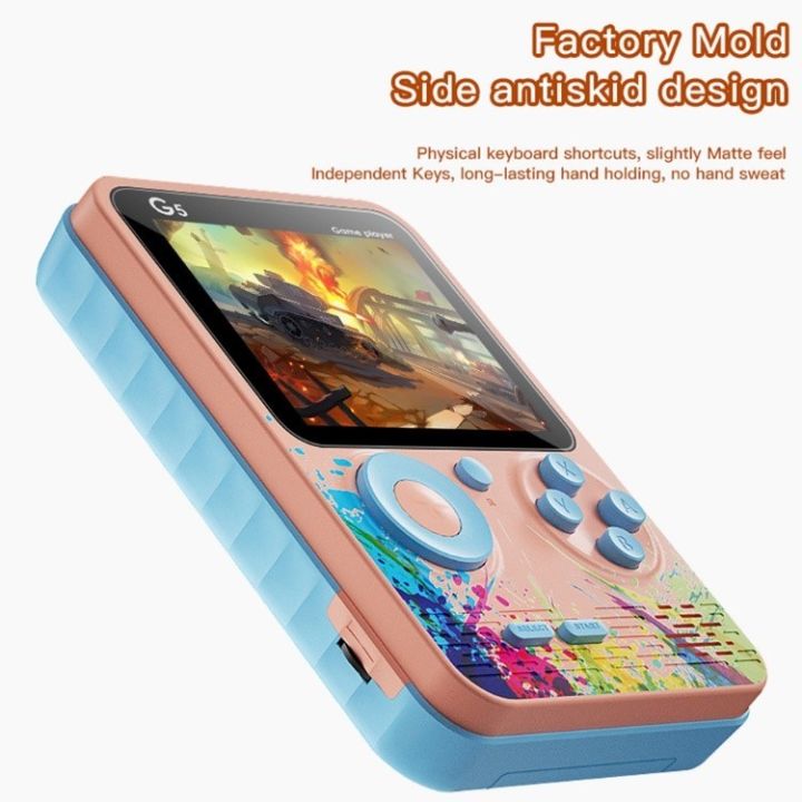HYTRA 500 Games Mini Handheld Game Console