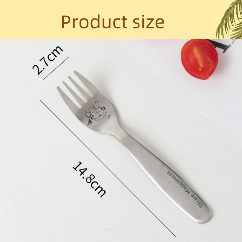 HYTRA 304 Stainless Steel Fork Spoon Cutlery Set Fork