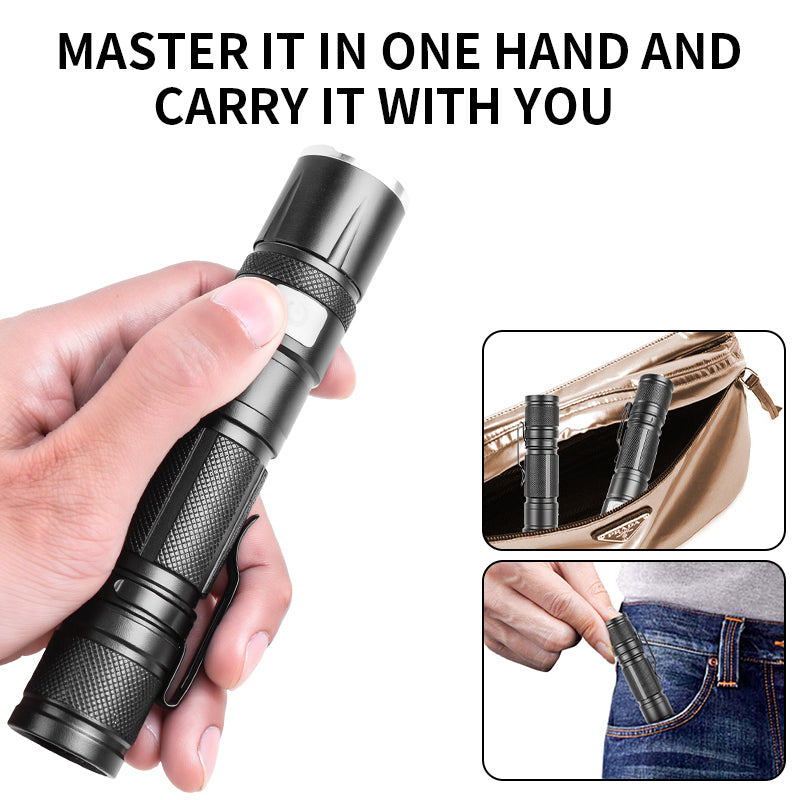 HYTRA White Laser Long Range Flashlight