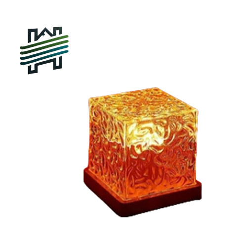 HYTRA 16 Colours Water Ripple Rechargeable Remote Control Night Light