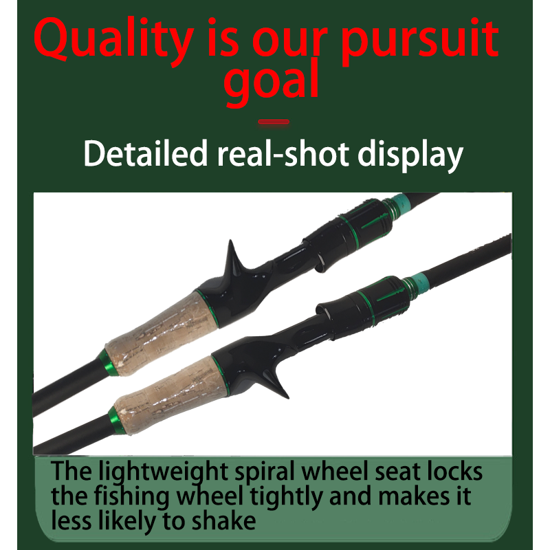 HYTRA M Tune Multi-segment Lure Fishing Rod High-carbon Material Strong Waist Strength Strong Fishing Weight Comfortable to the Touch
