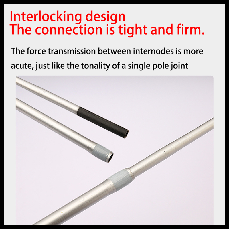 HYTRA Lure Rod Throwing a Rod High Sensitivity Integrated Design Easy to Clean and not Slippery