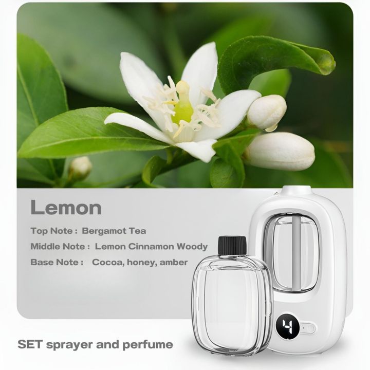HYTRA Perfume Rechargeable Fragrance Machine Air Humidifiers Digital Display