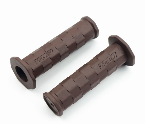 HYTRA Motorcycle retro motorcycle modification handlebar cover, handlebar rubber, faucet grip, universal square anti-slip handlebar rubber cover, high-quality rubber