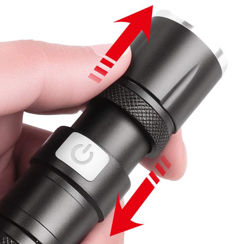 HYTRA White Laser Long Range Flashlight