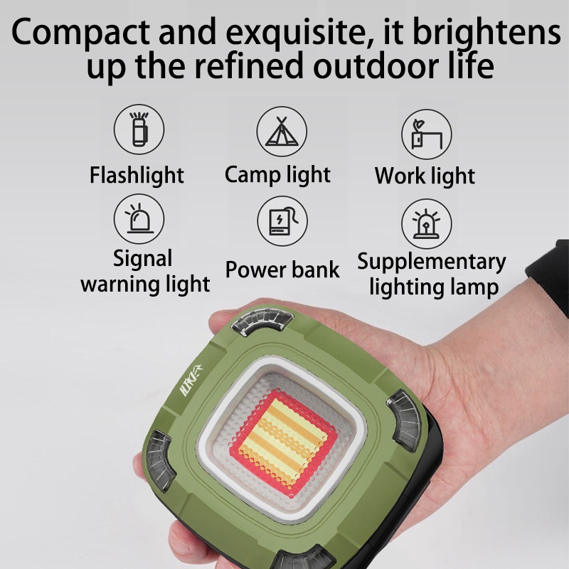 HYTRA All-terrain LED Camping Lights Shock-resistant and Waterproof Ultra-large Capacity Battery 82+ Color Rendering Index