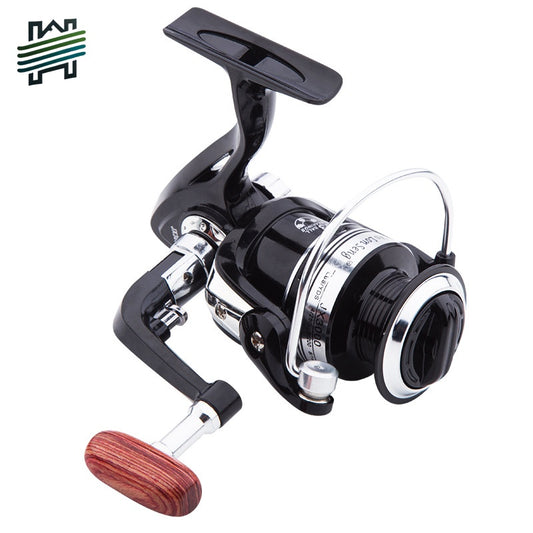 HYTERA Metal Rocker Arm Fishing Reel Large-capacity Wire Cup Reinforced Wheel Seat Large-diameter Force Relief Knob