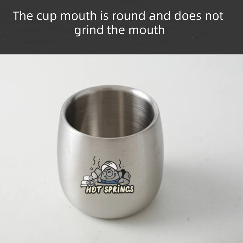 HYTRA 304 stainless steel glass, kindergarten plate, children's tableware cup