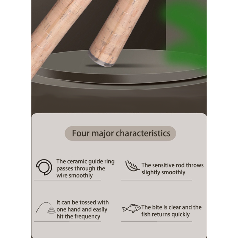 HYTRA UL Ultra Soft Solid Tinplate Rod The Touch is Sensitive Lightweight High-sensitivity Comfortable and the Handle is Firm