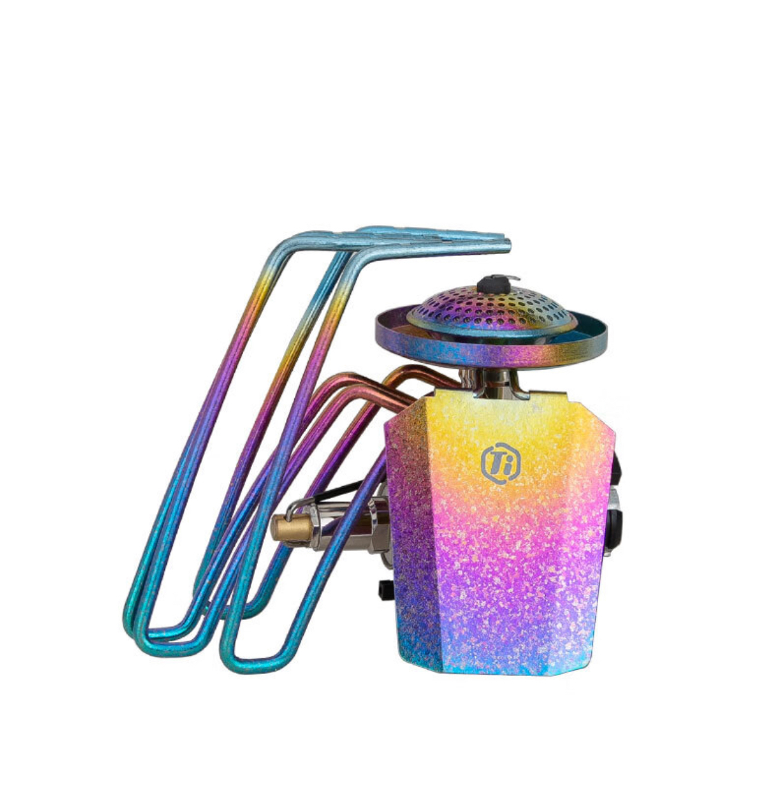 HYTERA Pure Titanium Folding Outdoor Spider Stove