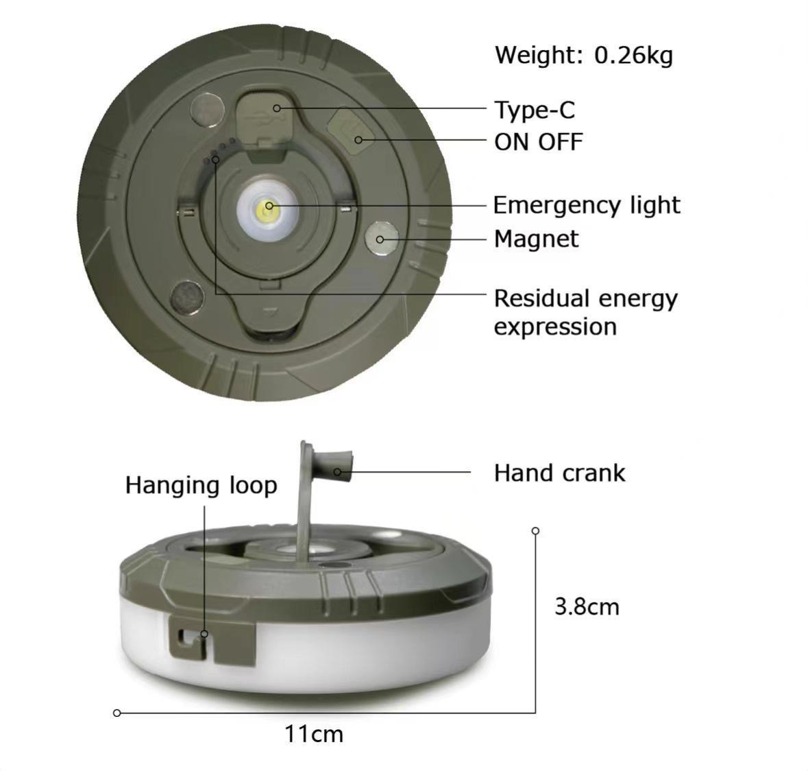 HYTRA Multifunctional Outdoor Camping String Lights