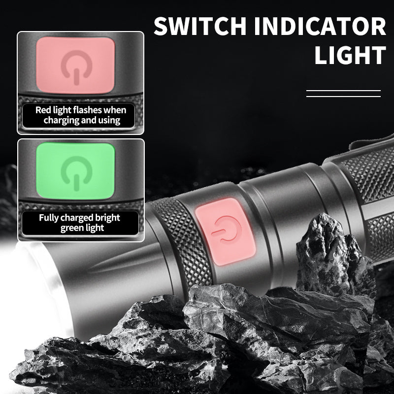 HYTRA White Laser Long Range Flashlight