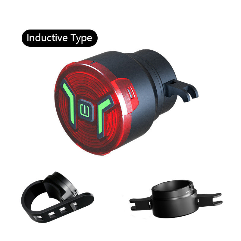 HYTRA Intelligent Brake-sensing Bicycle Taillights Intelligent Brake Sensor IPX5-level Water Resistance Ultra-long Battery Life, Optical Lens Design