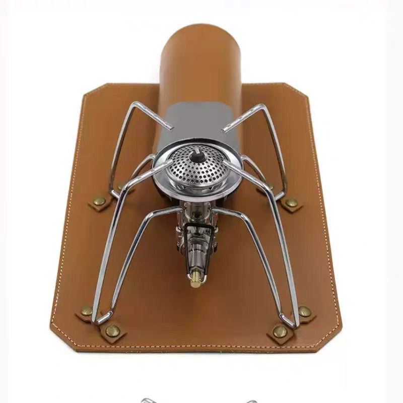 HYTRA Spider Stove Cassette Stove Gas Tank Fixing Leather Pad