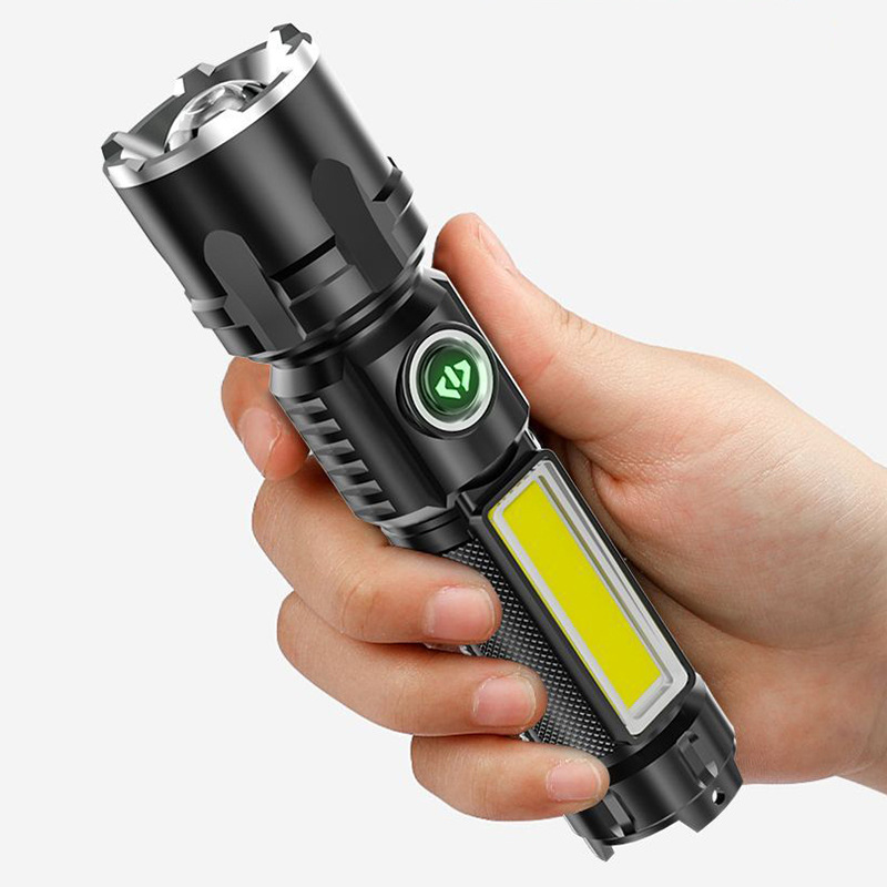 HYTRA ABS Outdoor Portable Rechargeable Flashlight