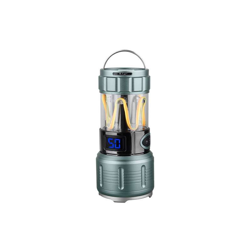 HYTRA Multi-functional Outdoor Camping Lamp Strong Light Long-range Soft Light Atmosphere Multi-functional Charging Digital Battery Level Display
