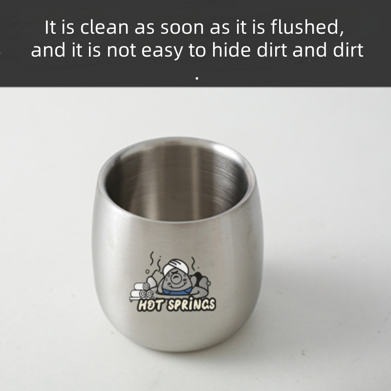 HYTRA 304 stainless steel glass, kindergarten plate, children's tableware cup