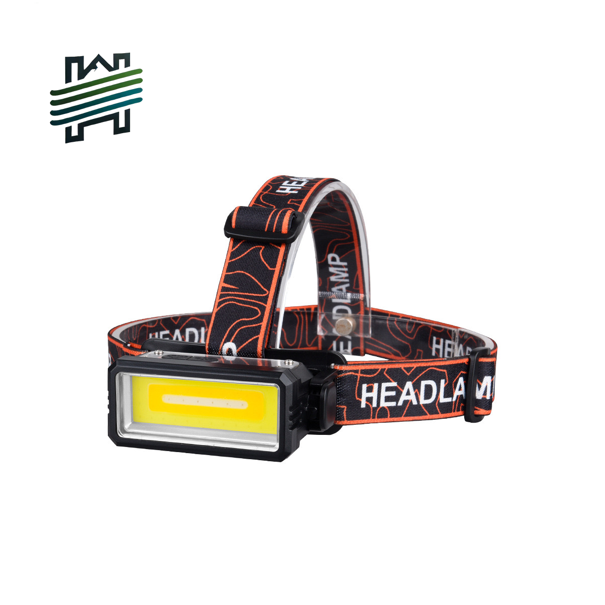 HYTRA Strong light outdoor intelligent induction electric display rechargeable headlamp