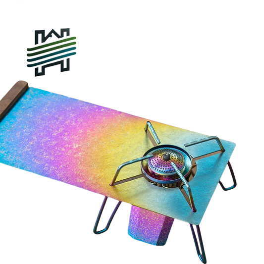 HYTERA Pure Titanium Folding Outdoor Spider Stove