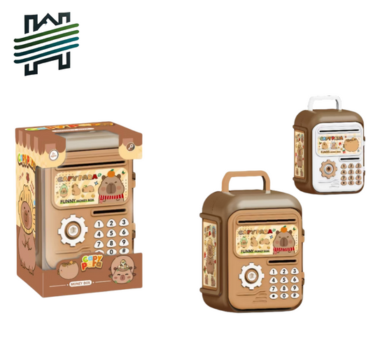 New style piggy bank for girls and boys, password box for saving money, large capacity for boys, princess toy for pretend play