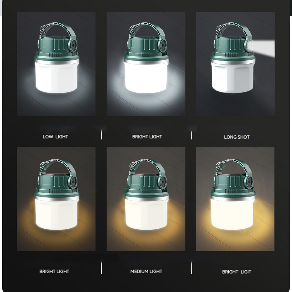 HYTRA Rechargeable Lithium Battery Tent Light Multi-functional Portable Camping Light