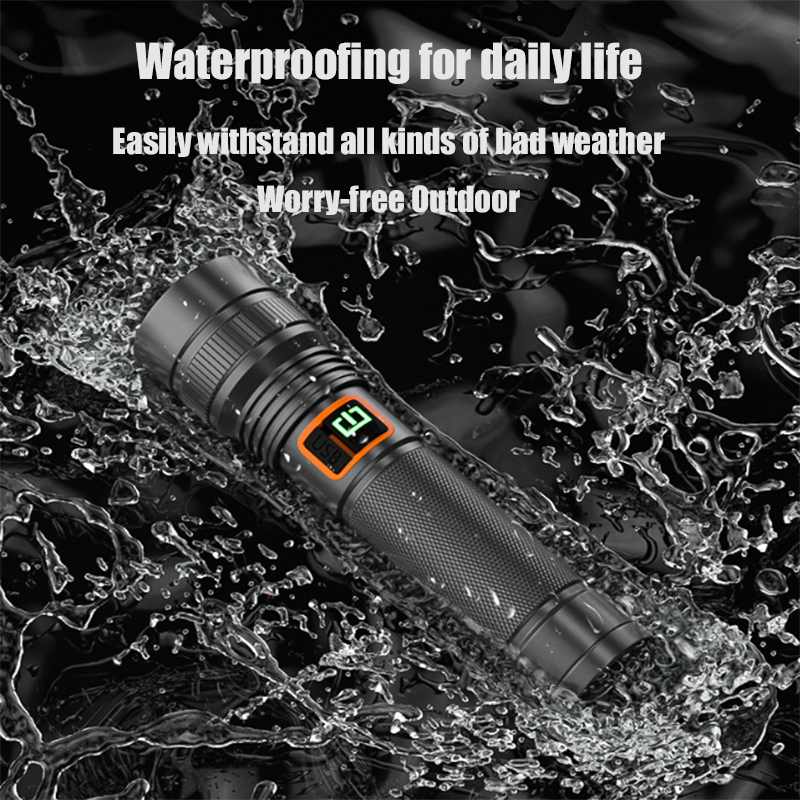 HYTRA Aluminum Alloy Flashlight LED Aluminum Alloy Waterproof  Camping