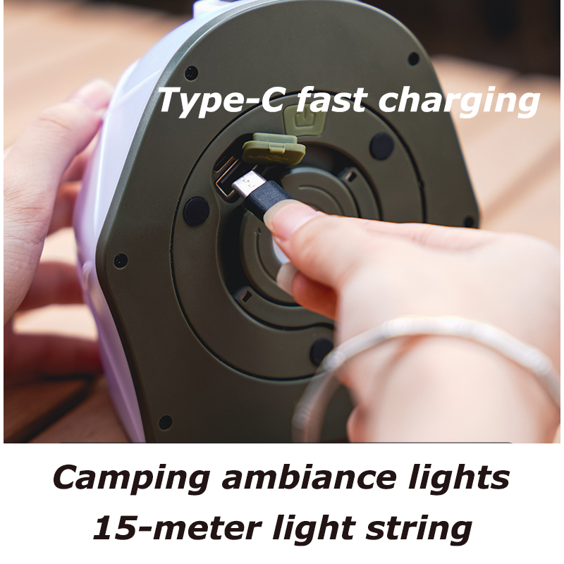 HYTRA Outdoor Multi-functional Waterproof Camping Lamp