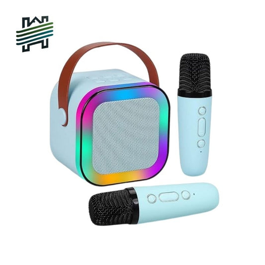 HYTRA Speaker Bluetooth Karaoke 2 Mic Set