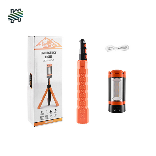 HYTRA Portable Outdoor Camping Tent Lamp Super Large Capacity Multi-directional Lighting and Freely Adjustable Angles