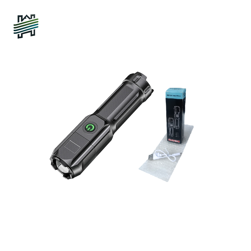 HYTRA ABS Strong Light Focusing Flashlight High-Hardness ABS Strong Light Focusing Ergonomics USB Charging