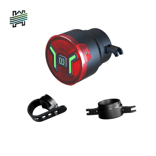 HYTRA Intelligent Brake-sensing Bicycle Taillights Intelligent Brake Sensor IPX5-level Water Resistance Ultra-long Battery Life, Optical Lens Design