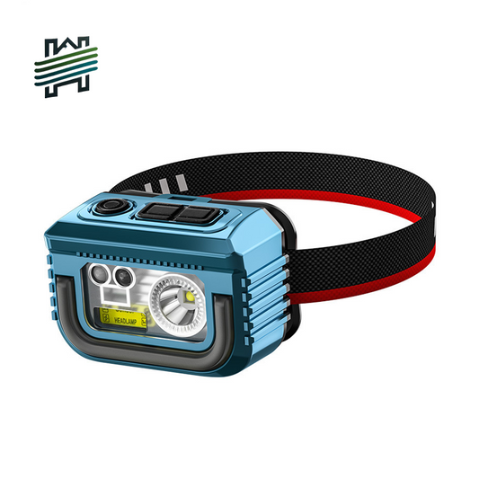 HYTRA Three-color Light Source Induction Headlamp Multiple Light Sources are Gradually Buffered and Switched With Intelligent Sensing for Strong Long-range Light