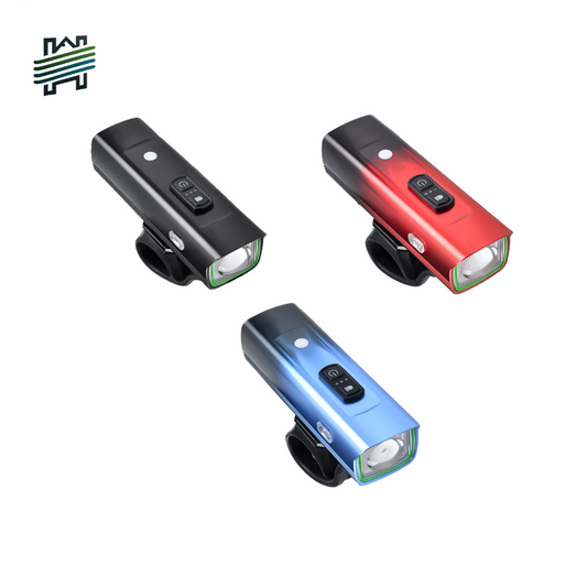 HYTRA Light-Controlled Bicycle Front Light Intelligent Light Control Sensor Compact and Portable Thickened Rotating Vase