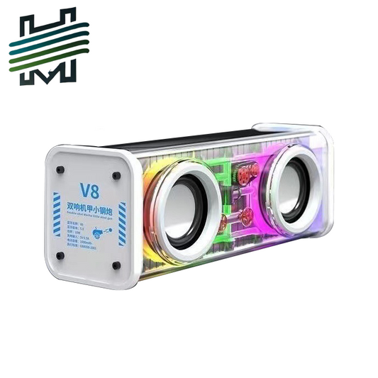 HYTRA Transparent Dazzling Light Bluetooth Speaker