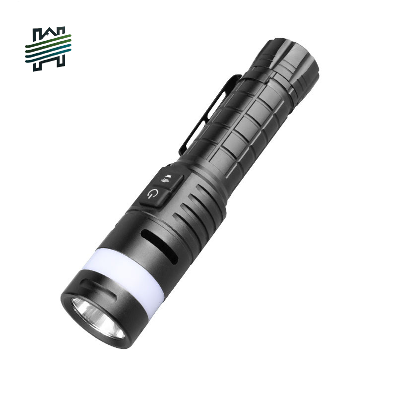 HYTRA Beeping Warning Strong Flashlight The Rear of The Bidirectional Charging Red and Blue Warning Light has Strong Magnetic Attraction